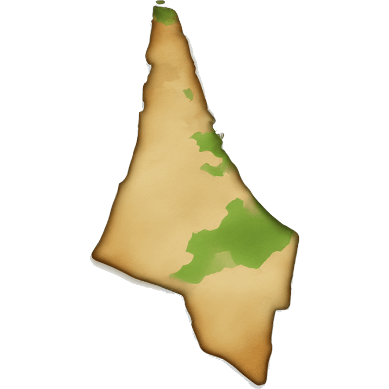 Map of Israel emoji