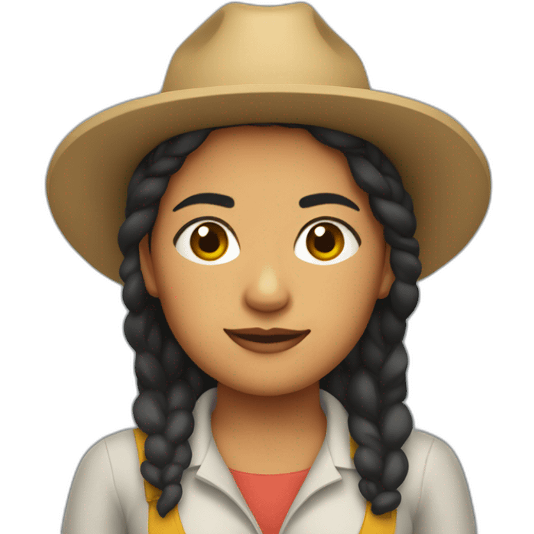 Xochitl Gomez farmer emoji