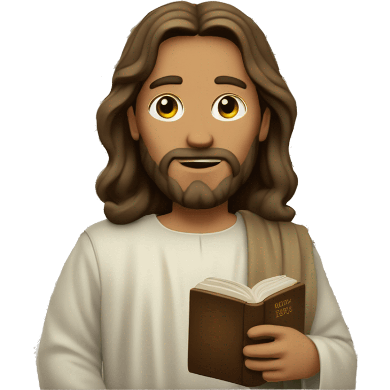 Jesus wird Bibel emoji