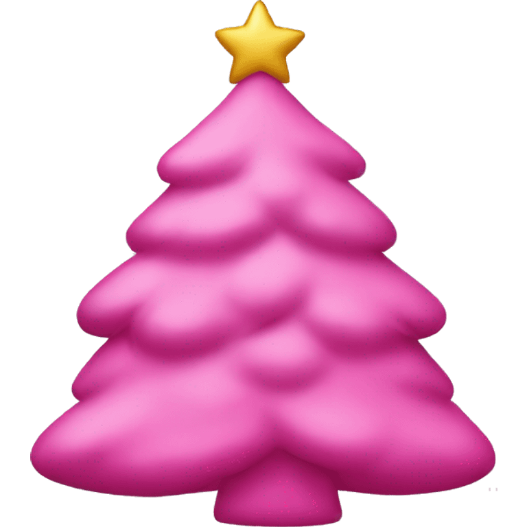 pink christmas emoji