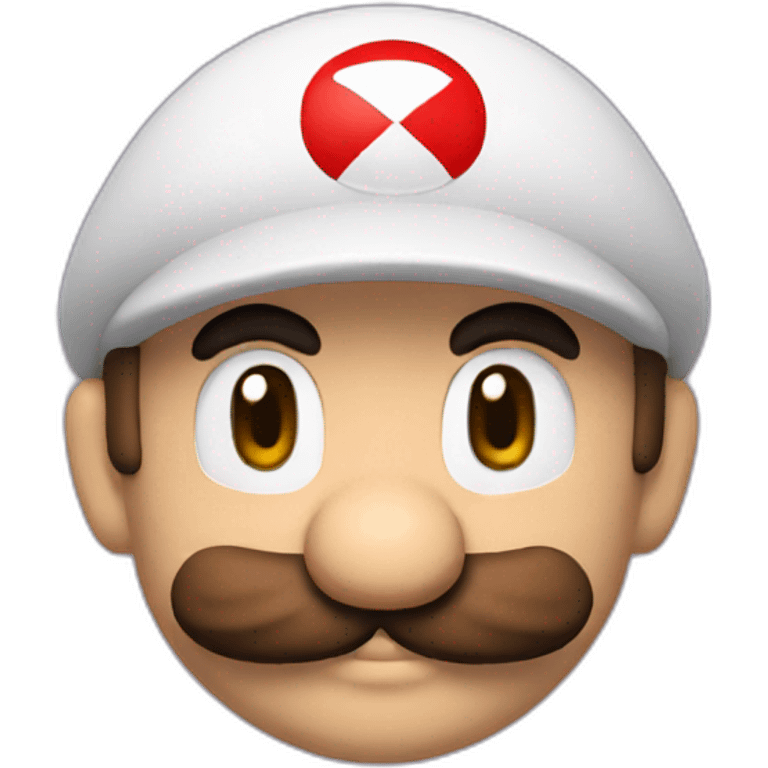 Mario head emoji