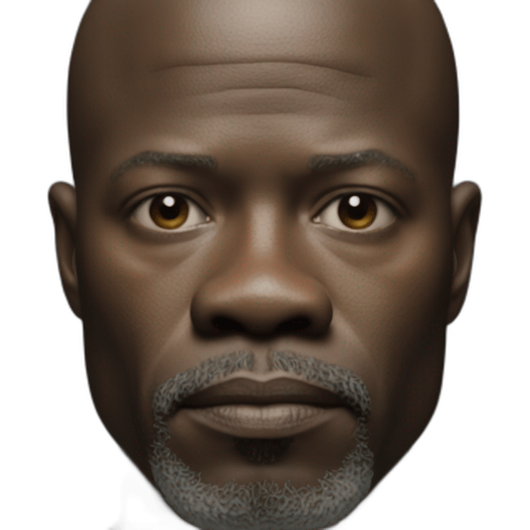 Djimon Hounsou serious emoji