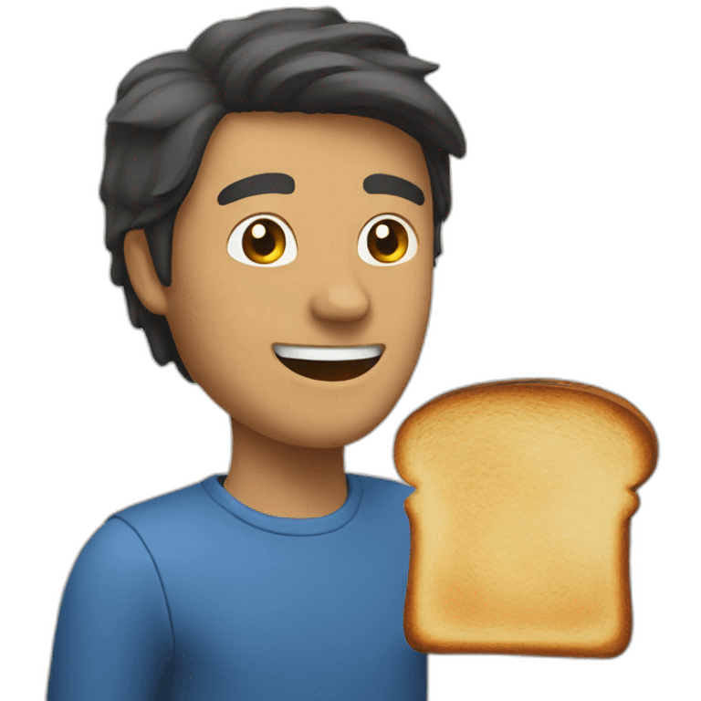 toast side view emoji