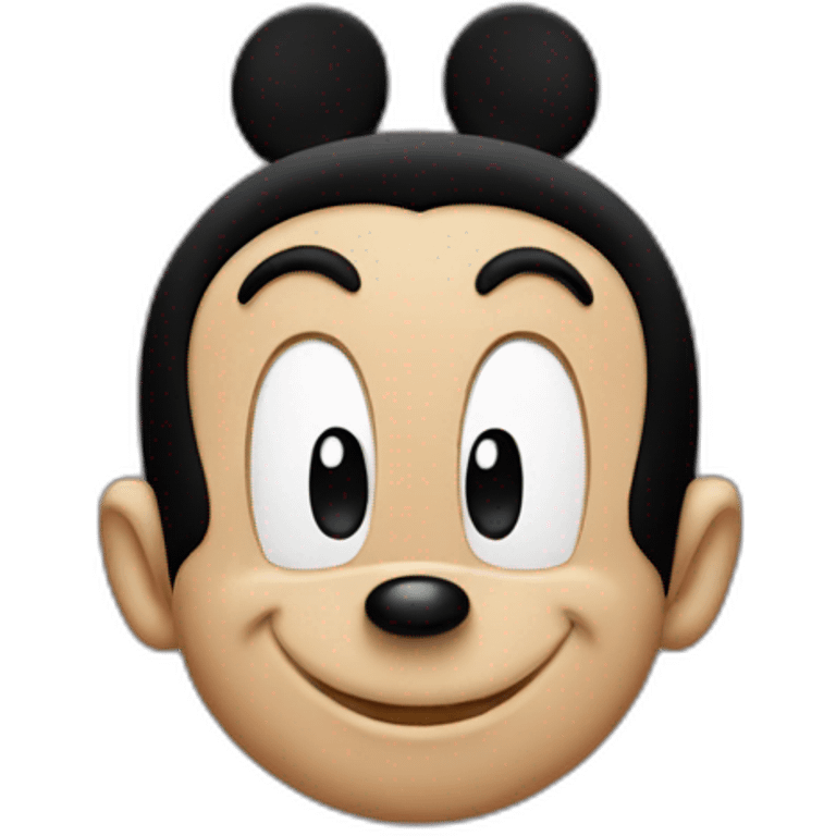 Mickey Mouse emoji