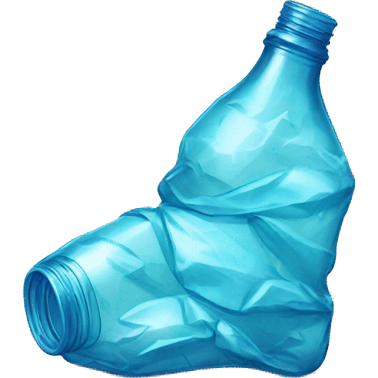 crumpled plastic bottle emoji