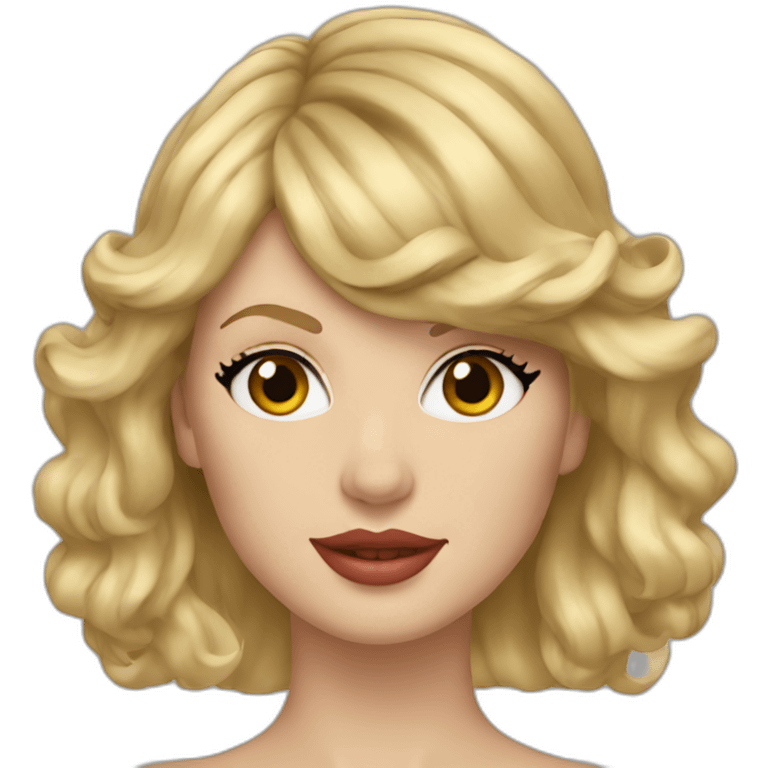 taylor swift blonde emoji