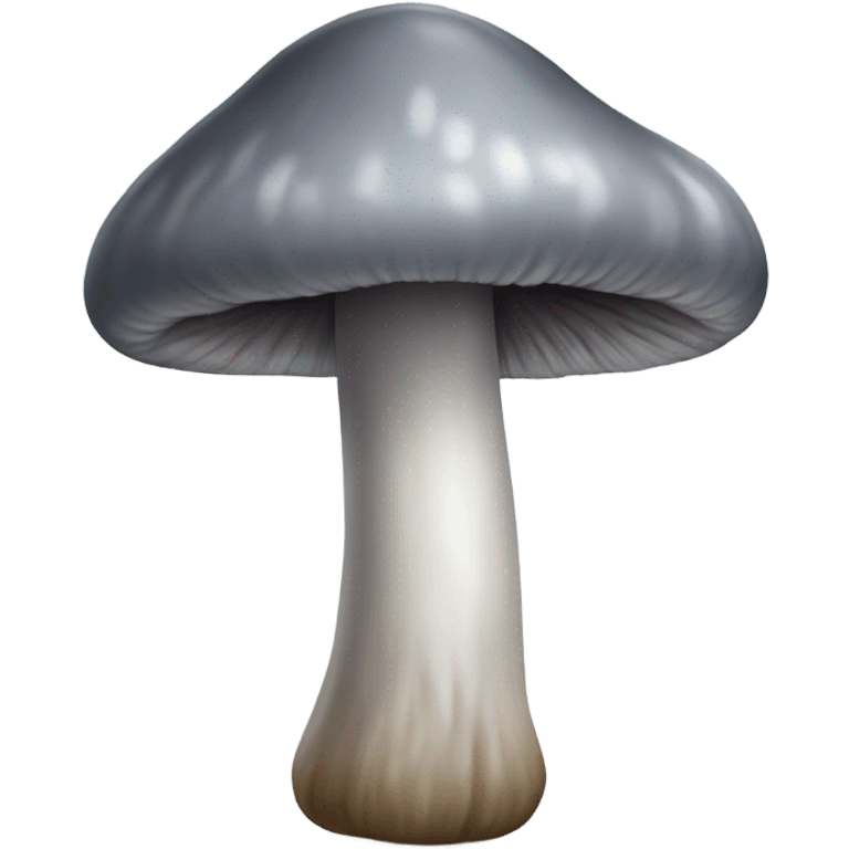 grey mushroom emoji