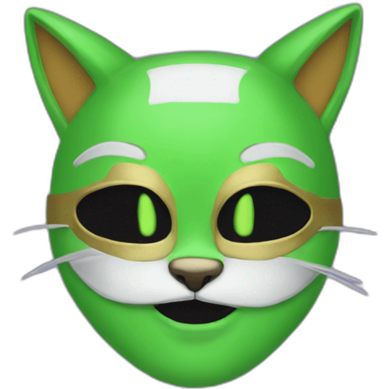 the mask with cat ears emoji