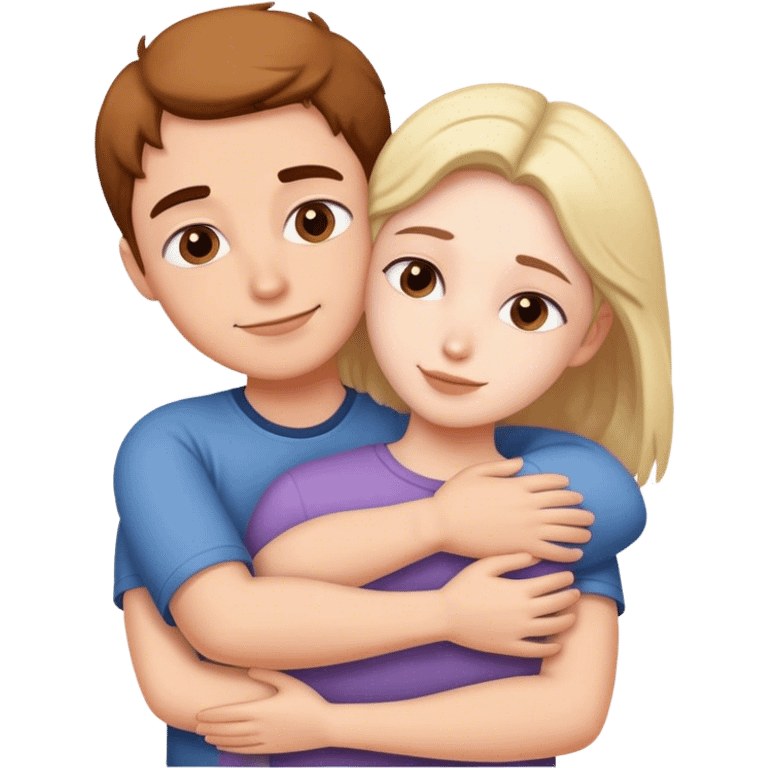 Cute hugs emoji