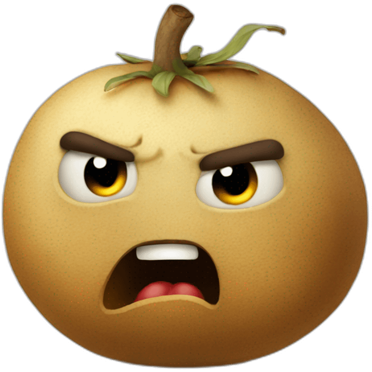 angry potatoe emoji