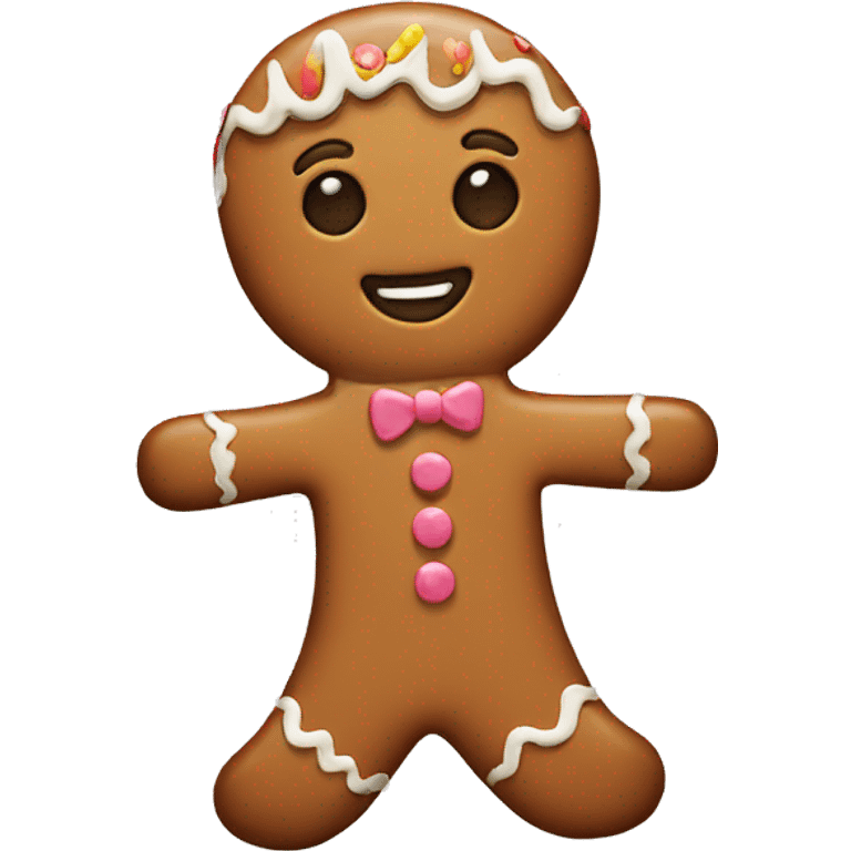 gingerbread emoji