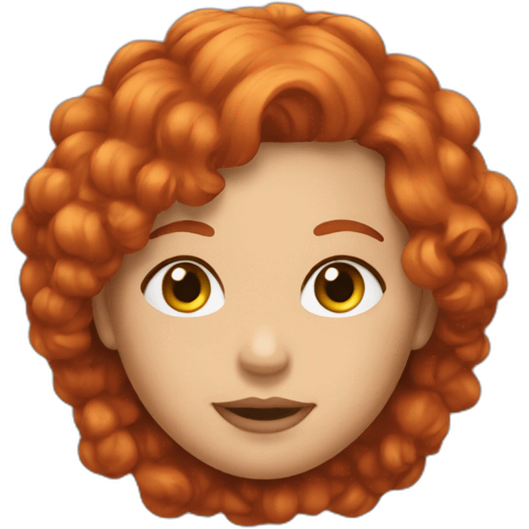 Thicc redhead emoji