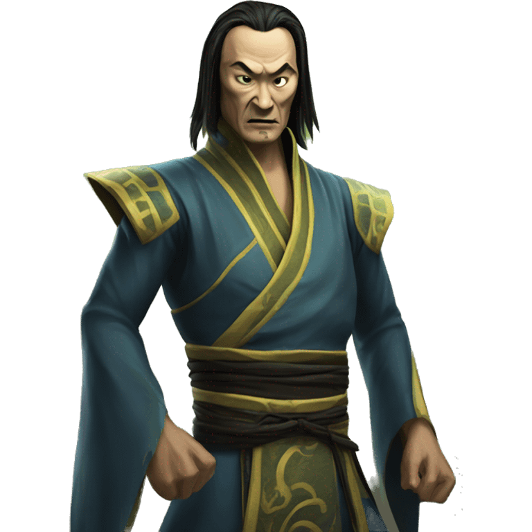 Shang tsung shrugging  emoji