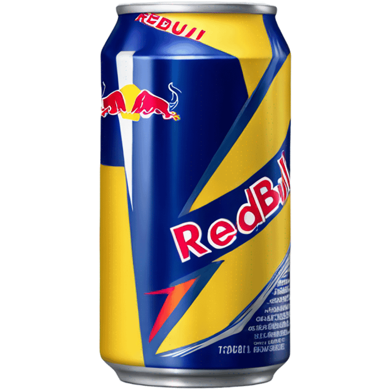 Redbull can yellow edition emoji