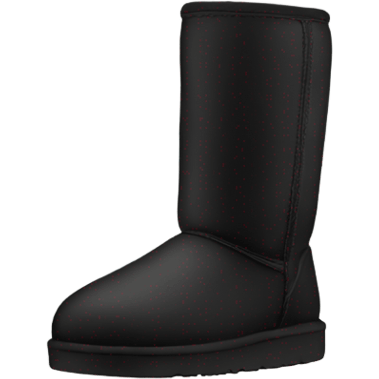 Black uggs emoji