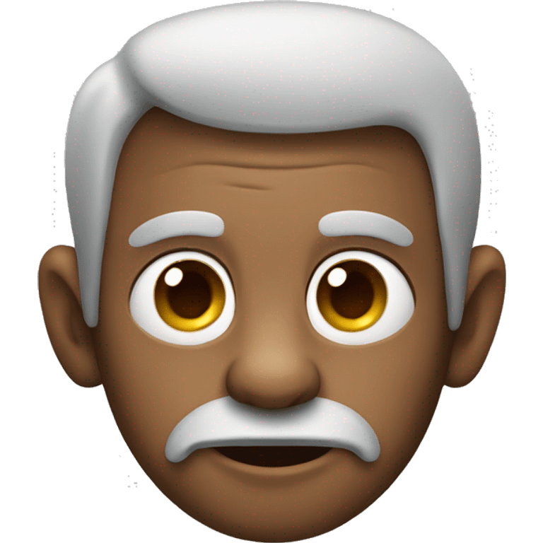 a man with monkey ears and an elephant nose emoji