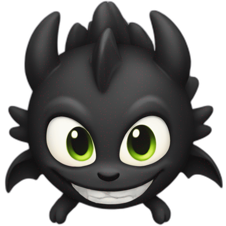 Toothless emoji