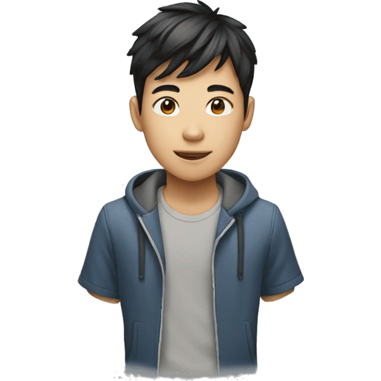 hong kong Teenage boy emoji