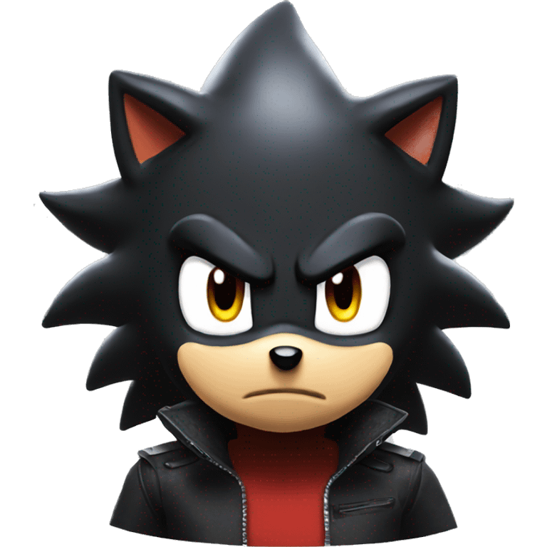 shadow the hedgehog emoji