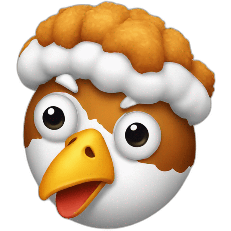 fried chicken emoji