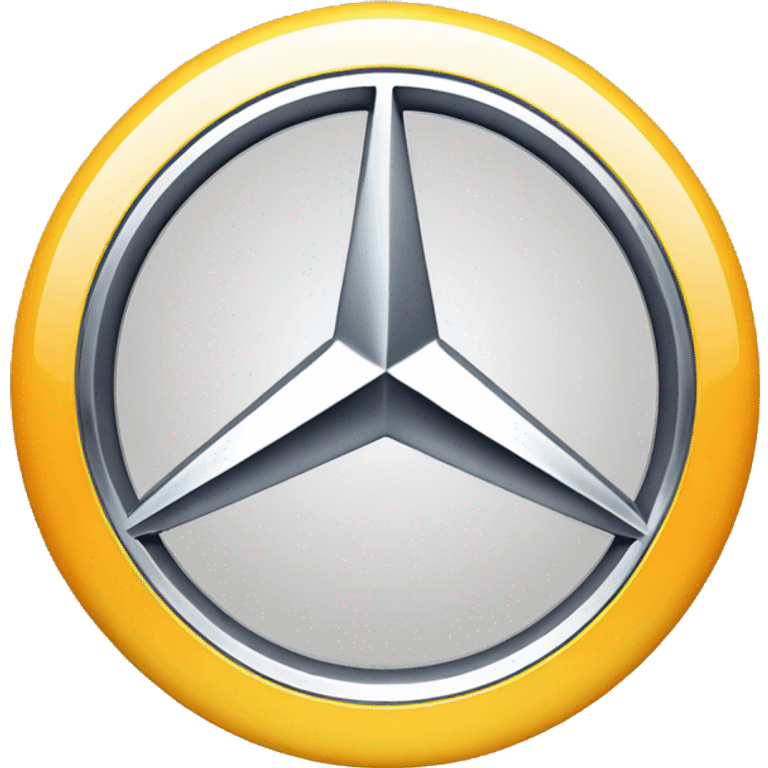 Mercedes benz logo emoji