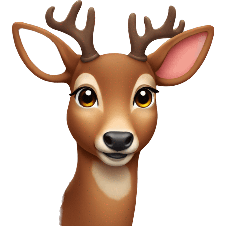 deer in love emoji