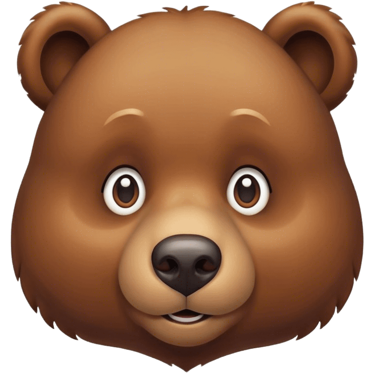 Cute bear  emoji