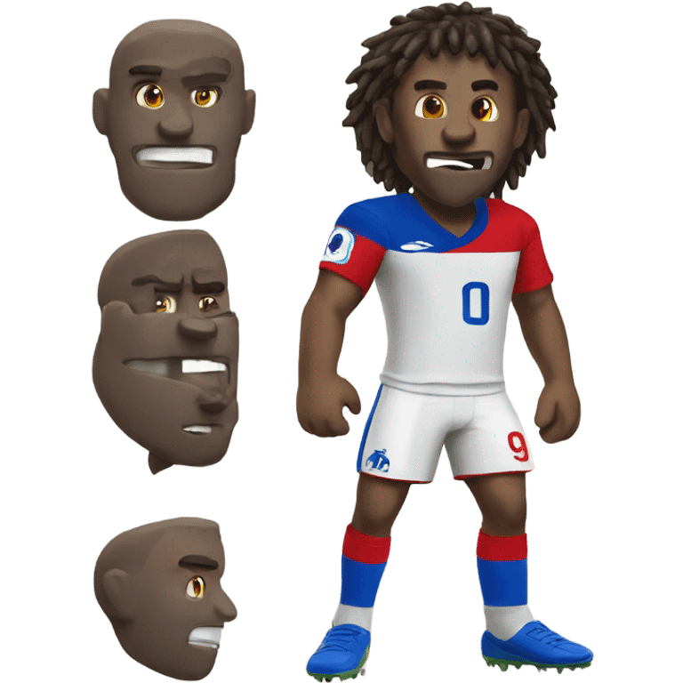 Footballer sonic emoji