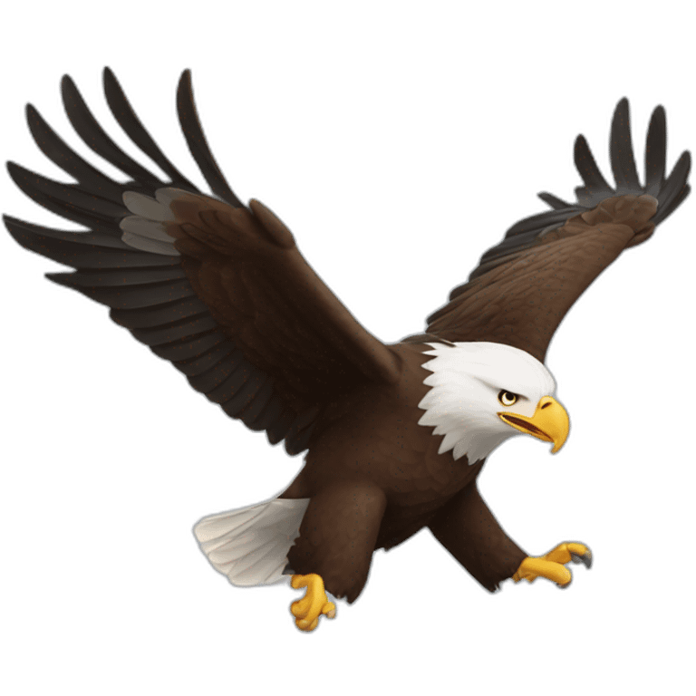 Bald Eagle Flying emoji