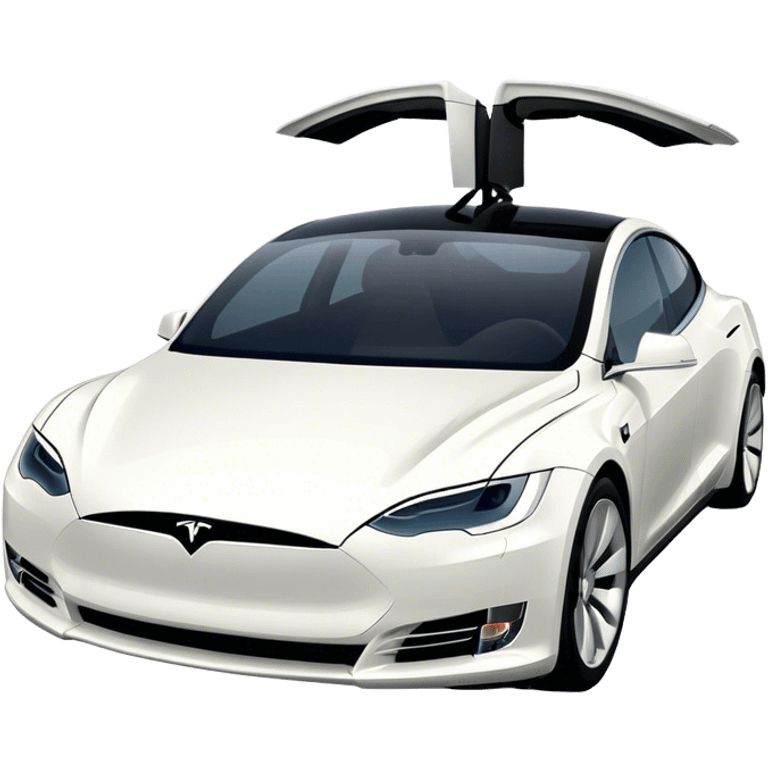 Une tesla emoji