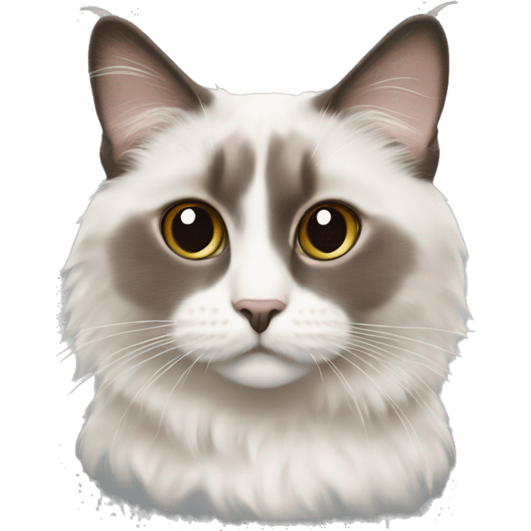 cat ragdoll￼￼￼ emoji