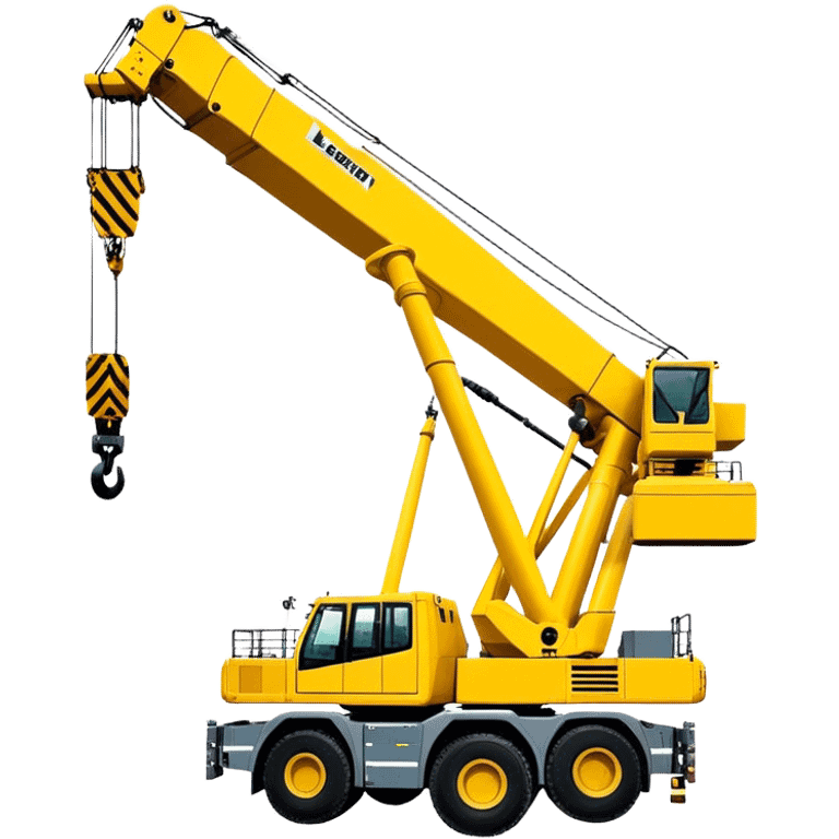 Crane - Liebherr LTM 1200-5.1 (Model Year: 2022) (Iconic colour: Yellow) emoji