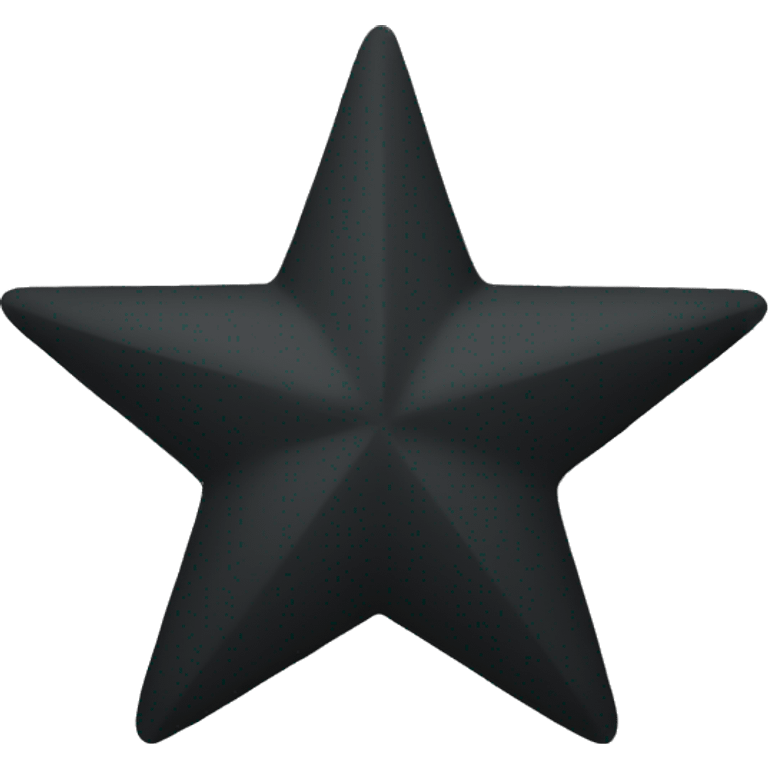 black star emoji