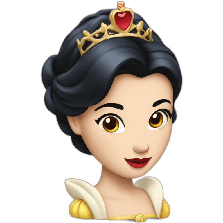 Snow White princess emoji