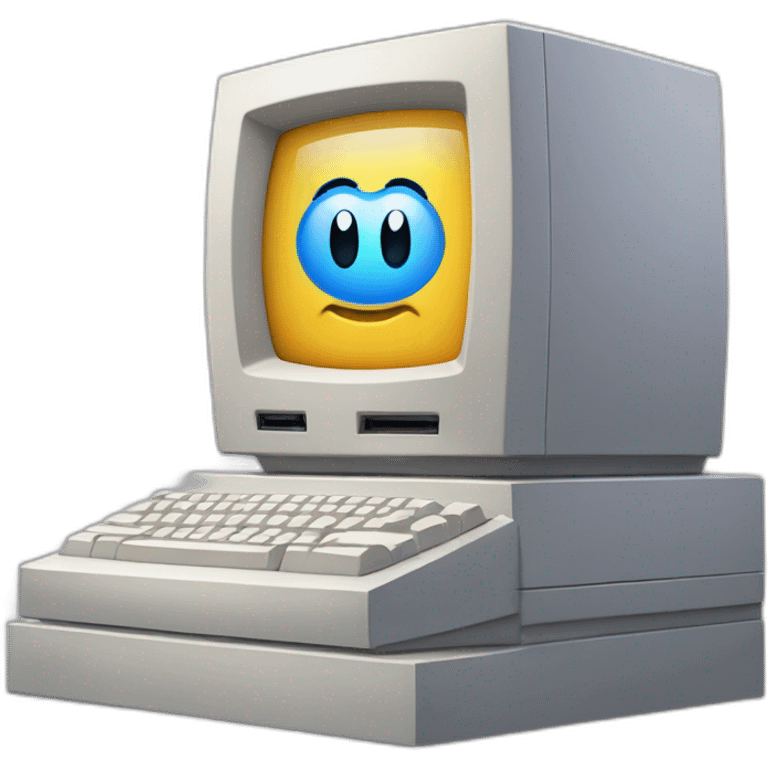 original macintosh computer emoji