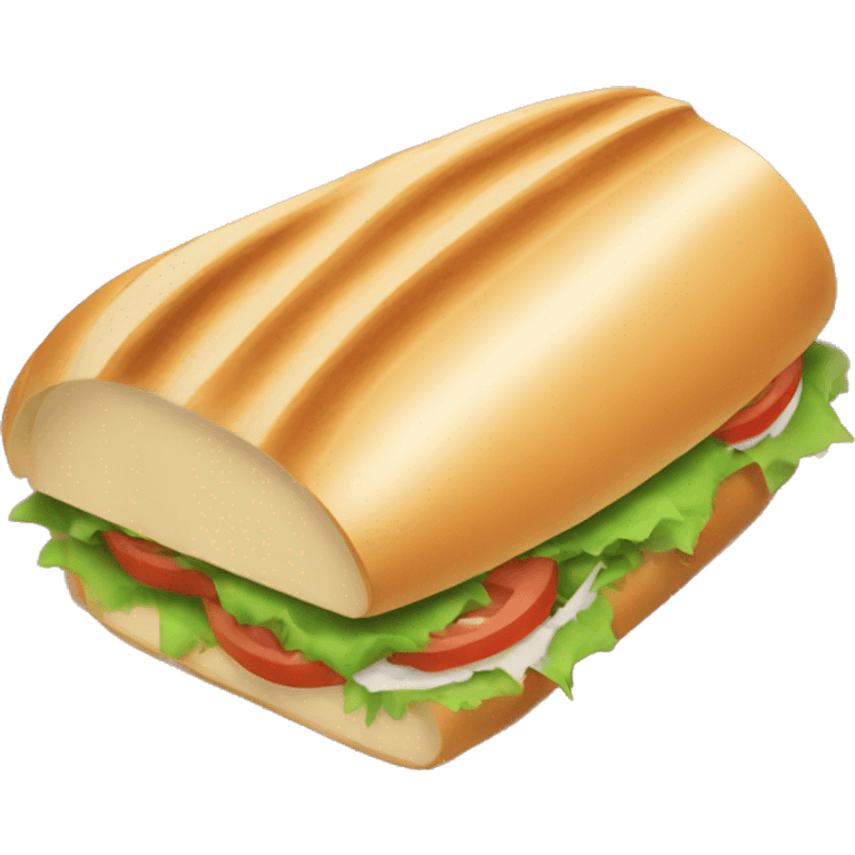 tuna sub sandwich  emoji