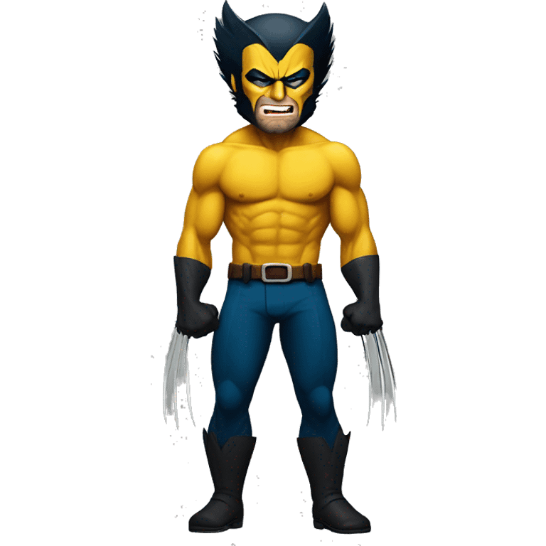 full body wolverine emoji