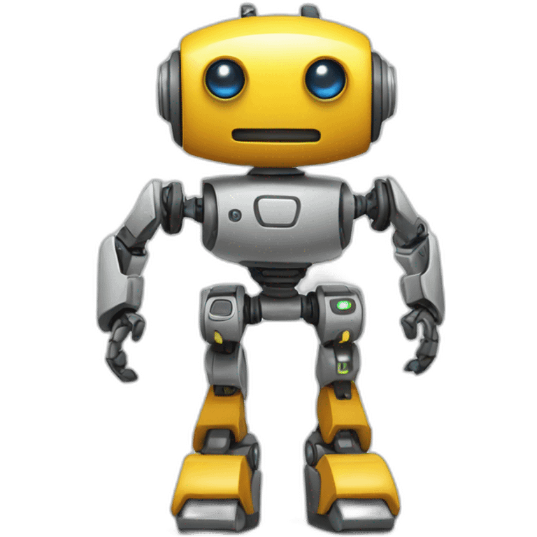 biped robot emoji