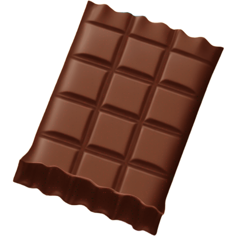 chocolate bar in wrapper emoji