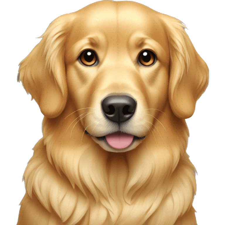 golden retriever  emoji