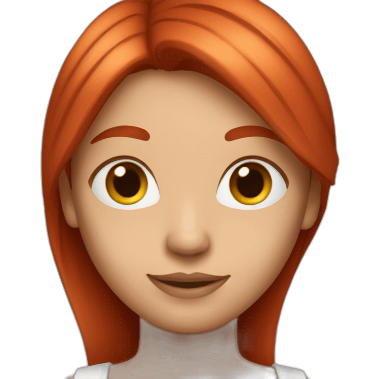 red-hair-dyed-straight emoji