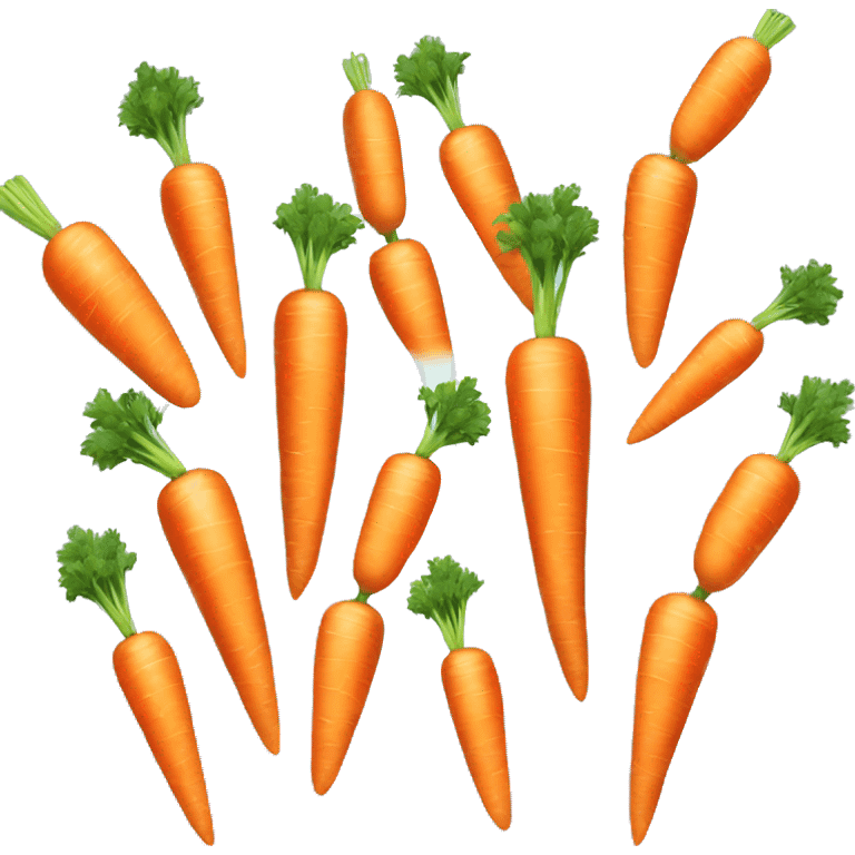 Shining carrot  emoji