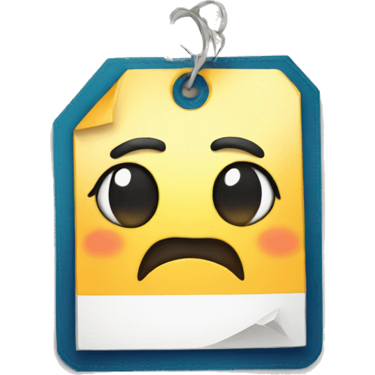 price tag emoji