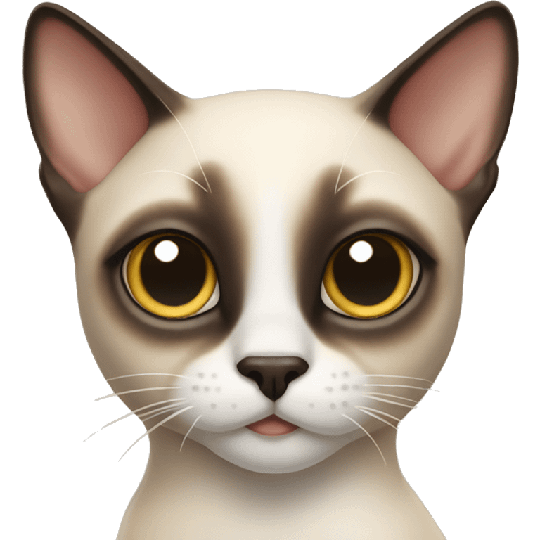 Siamese cat emoji