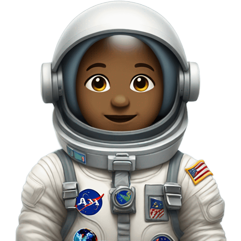 Baby boy astronaut  emoji