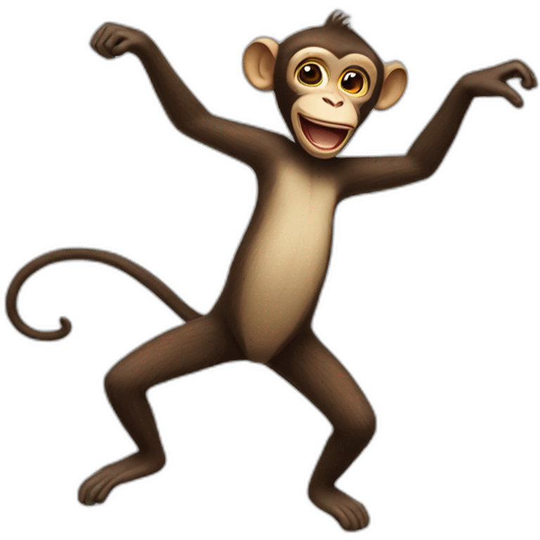 dancing monkeys emoji