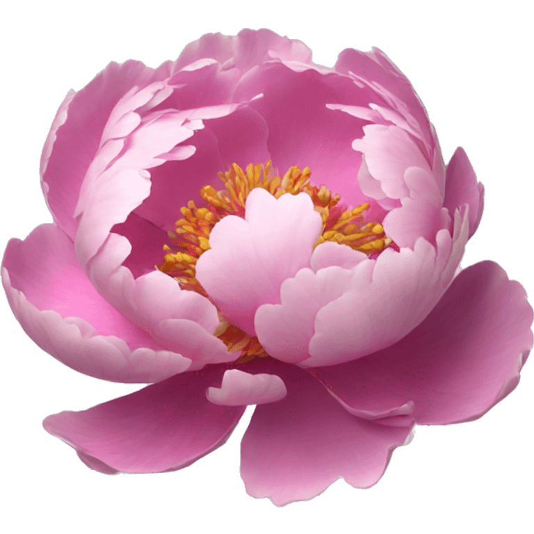 Peony emoji