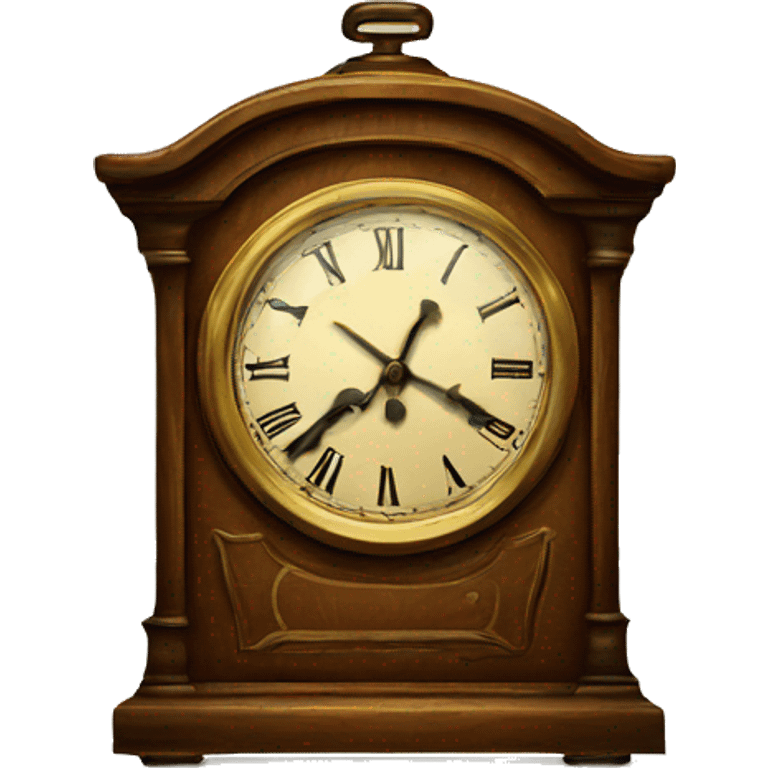 vintage clock emoji