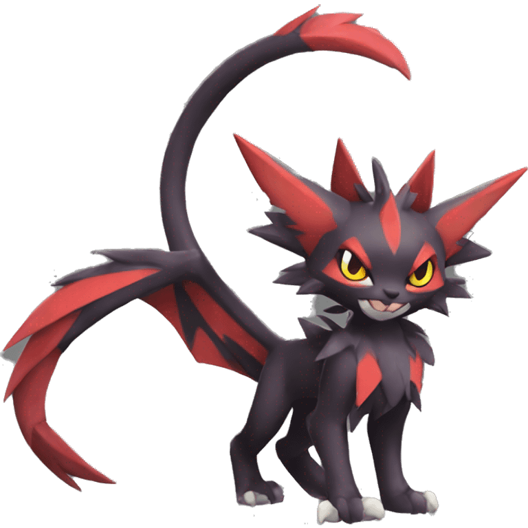 Noivern-Litten-Zoroark full body emoji