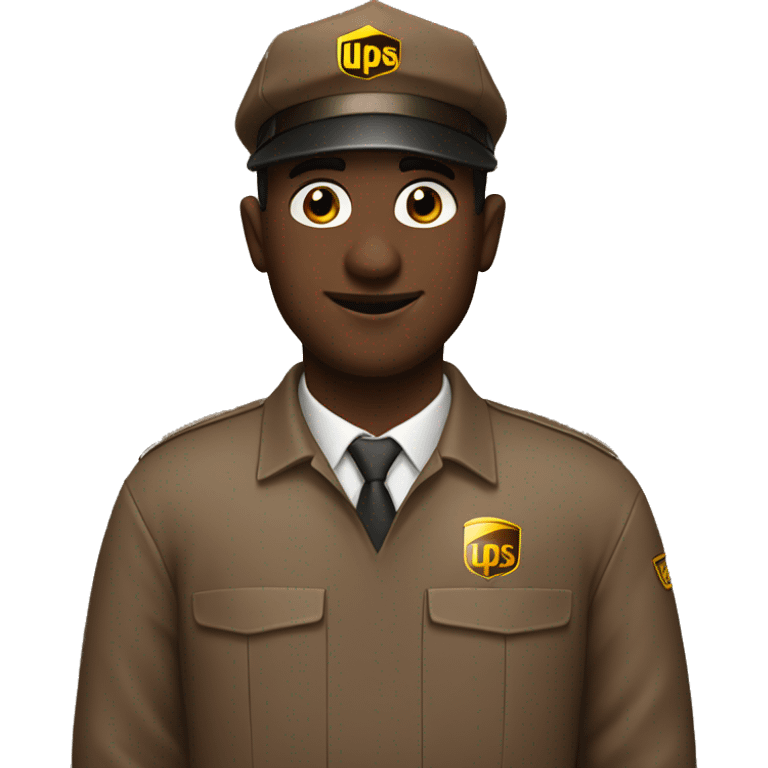 Ups man  emoji